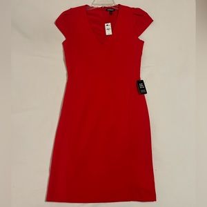 Express tight black mini dress